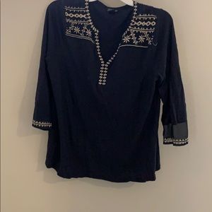 Lucky Brand Navy Top